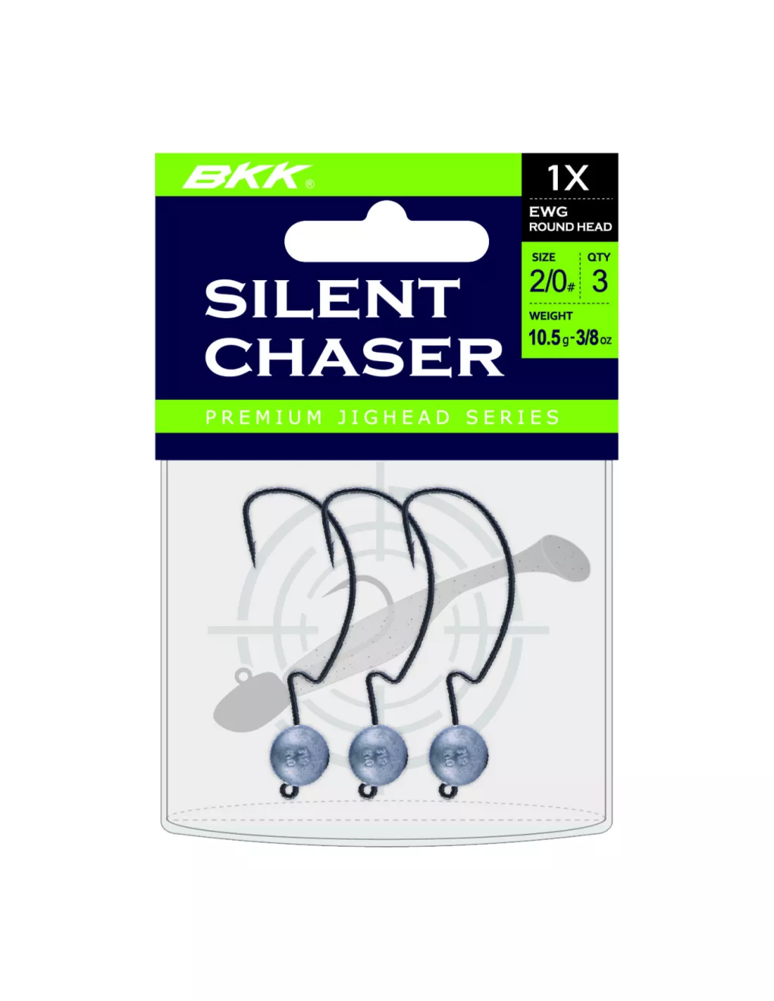 BKK SILENT CHASER EWG ROUND HEADS 3 BKK SILENT CHASER EWG ROUND HEADS