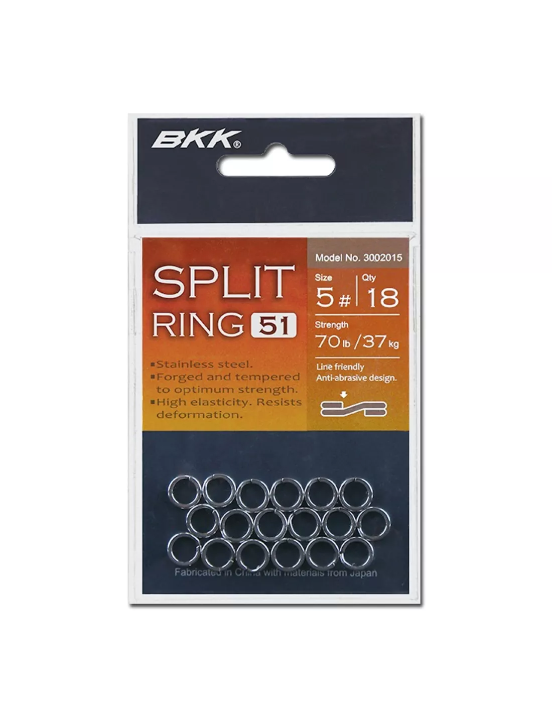 BKK SPLIT RING-51 SPLITRINGEN 3 BKK SPLIT RING-51 SPLITRINGEN