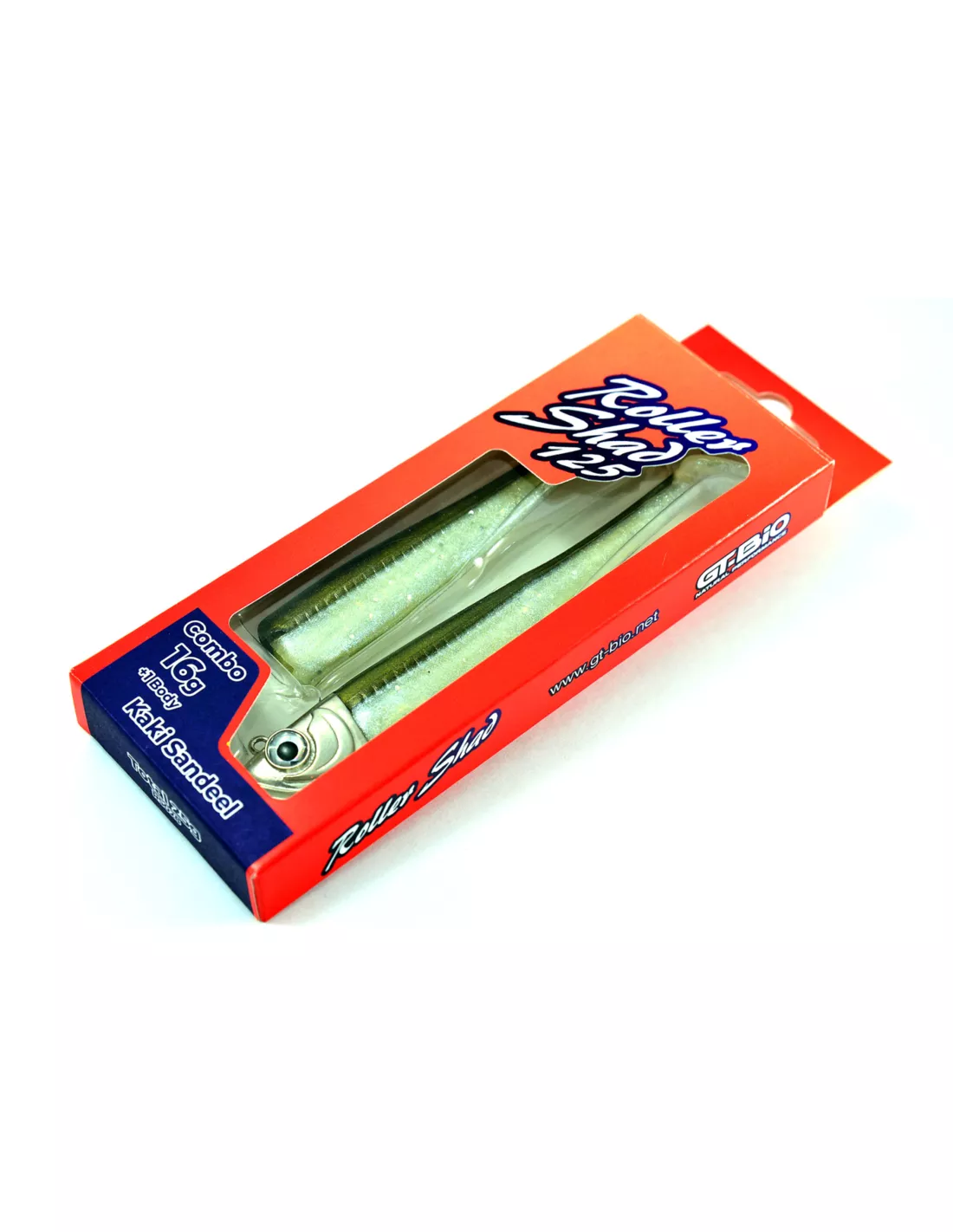 GT-BIO ROLLER SHAD 125 COMBO (16 GRAM) 3 GT-BIO ROLLER SHAD 125 COMBO (16 GRAM)