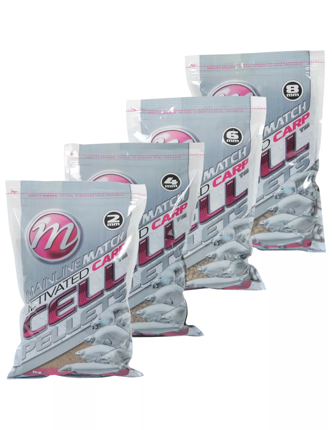 MAINLINE MATCH CARP CELL-TM PELLETS (1 KG) 3 MAINLINE MATCH CARP CELL-TM PELLETS (1 KG)