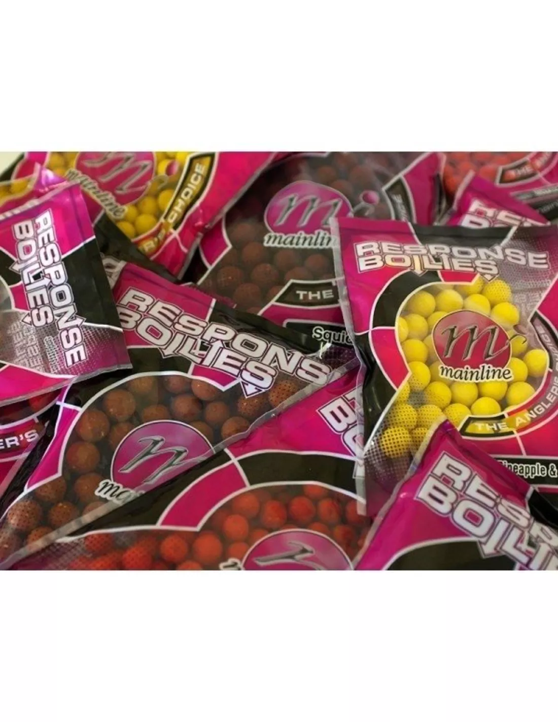 MAINLINE RESPONSE BOILIES 15 MM 450 GR 3 MAINLINE RESPONSE BOILIES 15 MM 450 GR