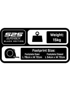 MATRIX S25 SUPERBOX - BLACK -Best Fishing Shop matrix s25 superbox black 4